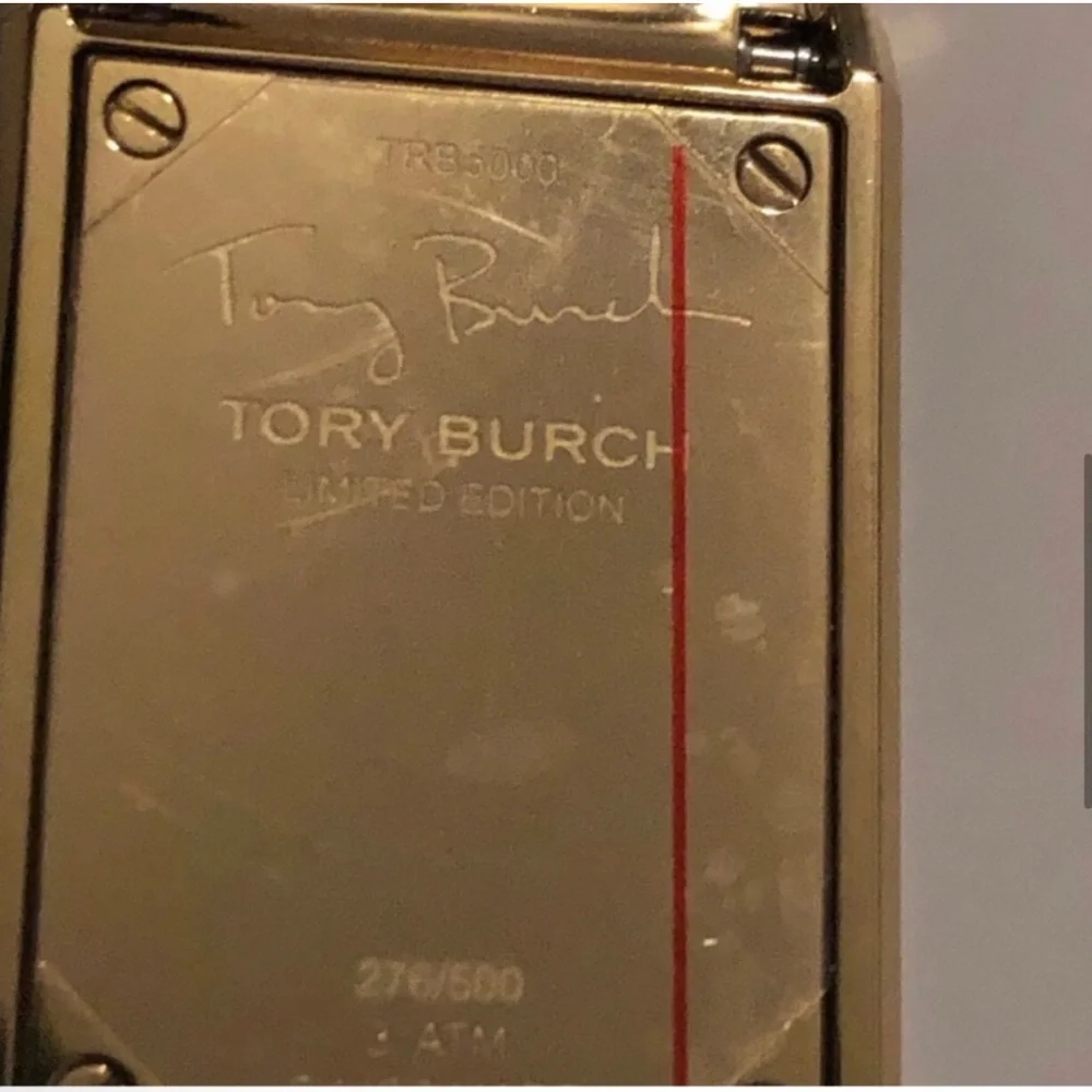 Tory Burch Limited Edition Jefferson Signed  Watch